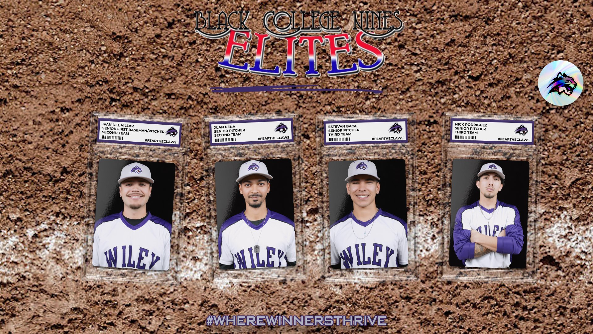 The four were selected from a field that included NCAA Division II, NAIA, NCCAA and USCAA athletes.