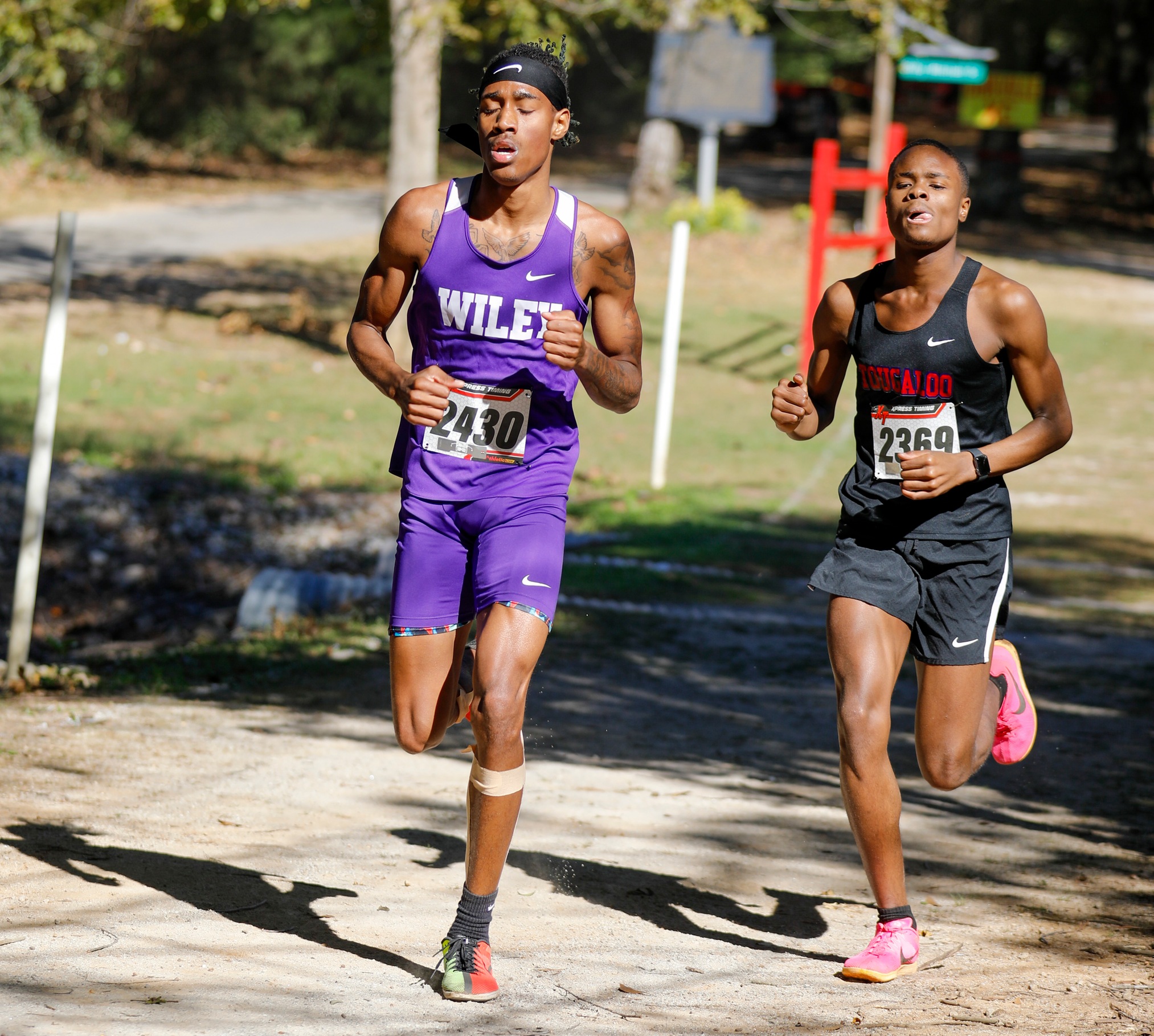 Javoun Goldsby led the Wildcats with a time of 29:41.