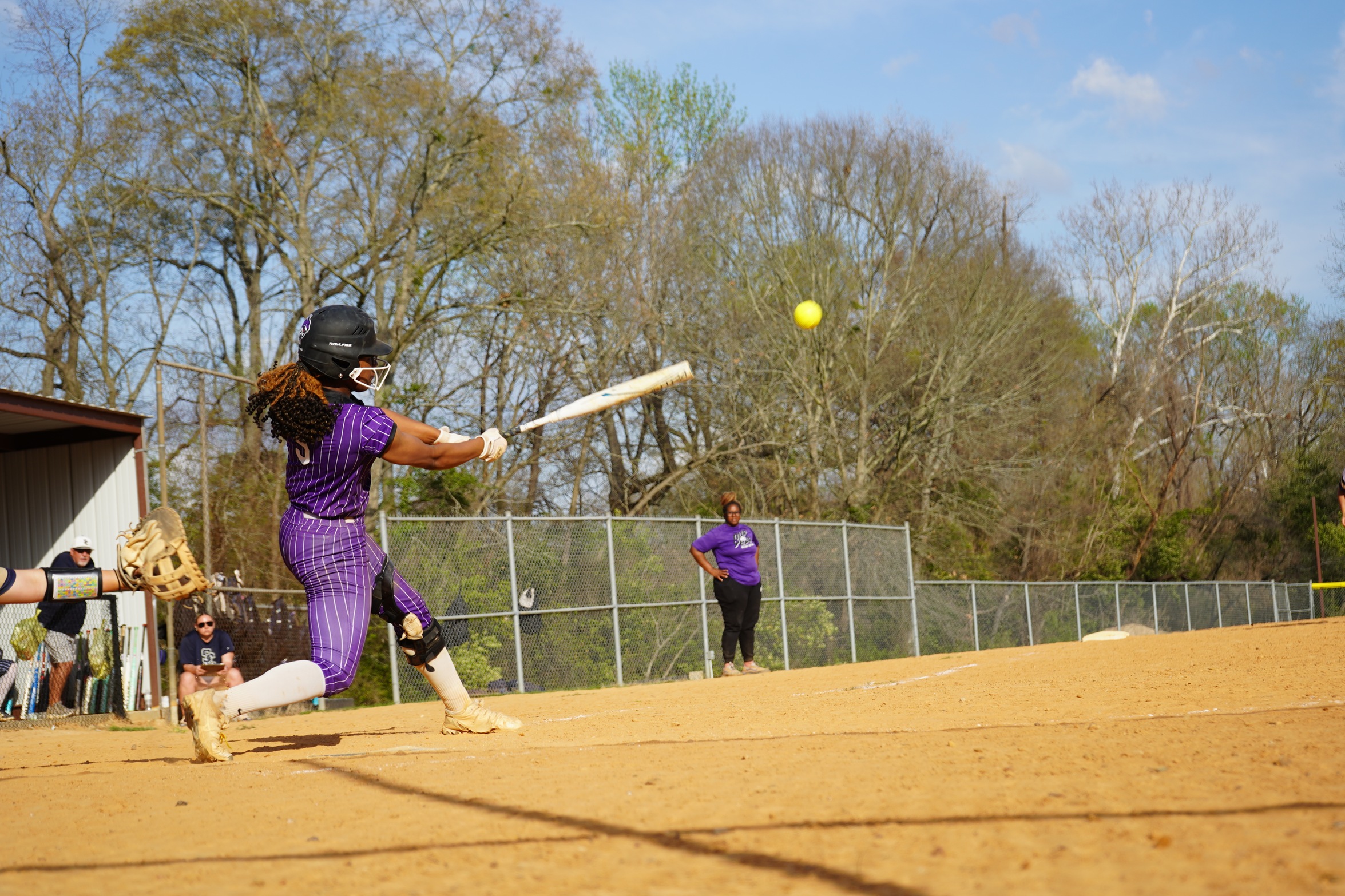 Gwendolyn Johnson recorded three hits against Stillman last week.