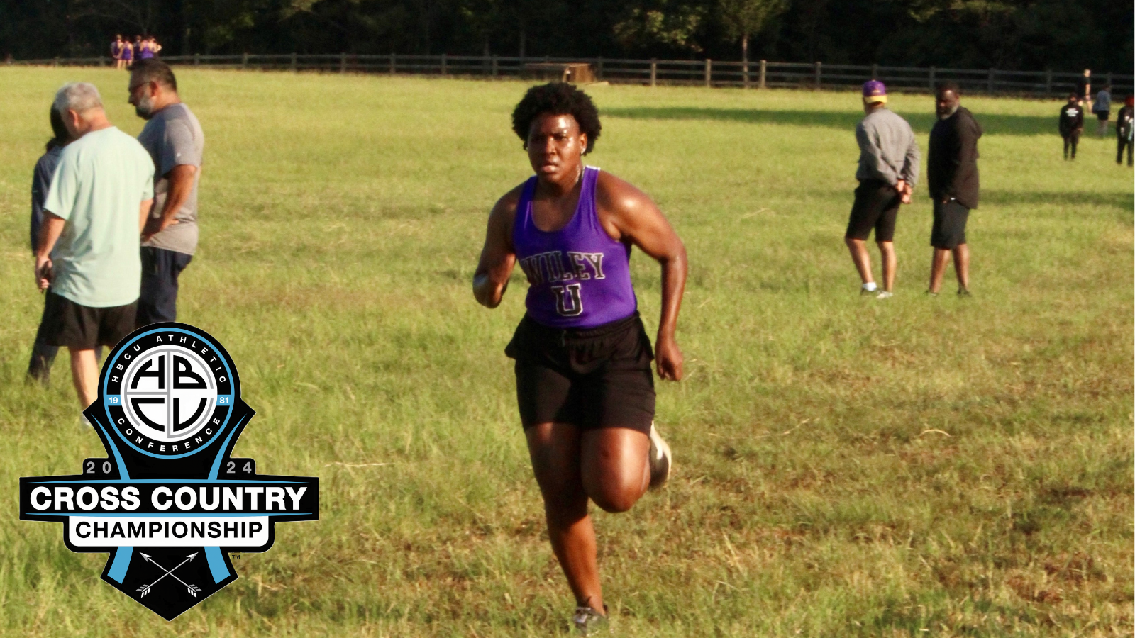 Jean-Marie Farinha runs in the HBCUAC Championship for the third time.
